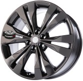 ORIGINÁLNÍ ALU KOLA MERCEDES 0070 BLACK 1