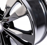 Alu disky ORIGINÁLNÍ ALU KOLA MERCEDES 0070 BLACK 6x114.3 18"