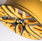 Alu disky ORIGINÁLNÍ ALU KOLA BENTLEY 001 YELLOW 5x112 21"