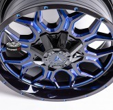 Litá kola REPLICA model 0389 Blue Off Road 5x139.7 20"