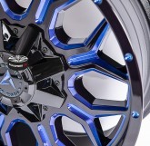 Alu disky REPLICA model 0389 Blue Off Road 5x127 20"