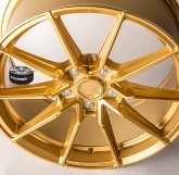 Litá kola JAPAN RACING SL02 GOLD 5x114.3 18"