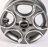 Alu disky REPLICA model 0415 GREY 4x100 13"