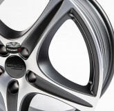 Litá kola RONAL model R56 FPBK 4x100 15"