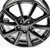 Litá kola ANZIO WHEELS model VECTOR BLACK 5x100 16"