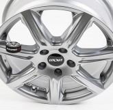 Litá kola OXXO model FEROX SILVER 5x112 18"