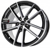 ANZIO WHEELS model SPLIT BLACK 1