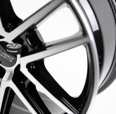 Alu disky ANZIO WHEELS model SPLIT BLACK 5x114.3 17"