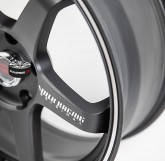 Alu disky RAYS VOLK TE37 BLACK 5x114.3 17"