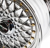 Elektrony MILANO DESIGN model RICCARDO CHROME 4x108 15"