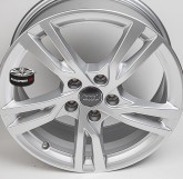 Litá kola Originální alu kola Audi 0109 silver 5x112 17"
