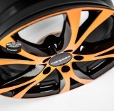 Elektrony CARMANI 9 COMPLETE ORANGE 5x112 17"