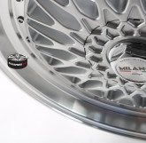 Elektrony MILANO DESIGN model RICCARDO SILVER 4x100 14"