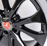 Elektrony ORIGINÁLNÍ ALU KOLA MERCEDES 0073 BLACK 5x112 17"