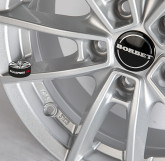 Elektrony BORBET model W SILVER 5x114.3 18"
