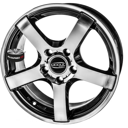 Alu kola MODUL GERMANY MD9 BLACK POLISH 5x108 16"