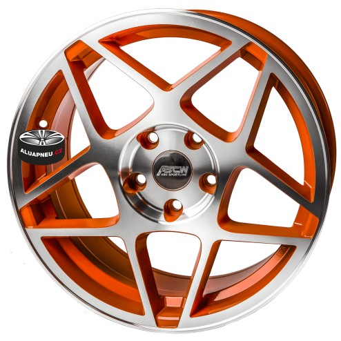 Alu kola ABCWheels INDIANAPOLIS ORANGE 5x114.3 17"