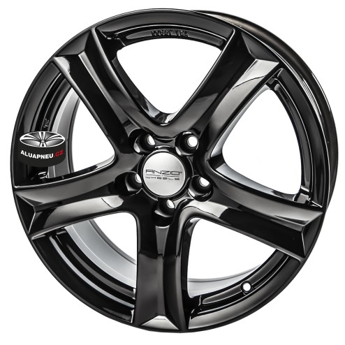 Alu kola ANZIO WHEELS model WAVE BLACK 5x105 17"