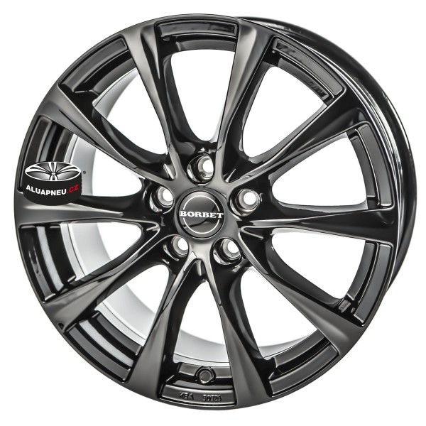 Alu kola BORBET model RE BLACK 5x114.3 18"
