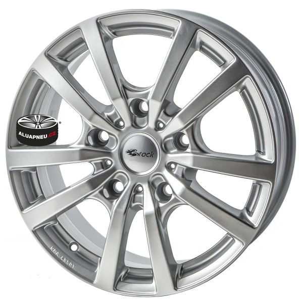 Alu kola BROCK RC25 T Silver 5x160 18"