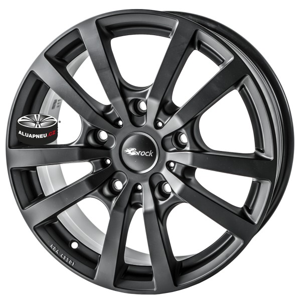 Alu kola BROCK RC25 T Black 5x160 18"