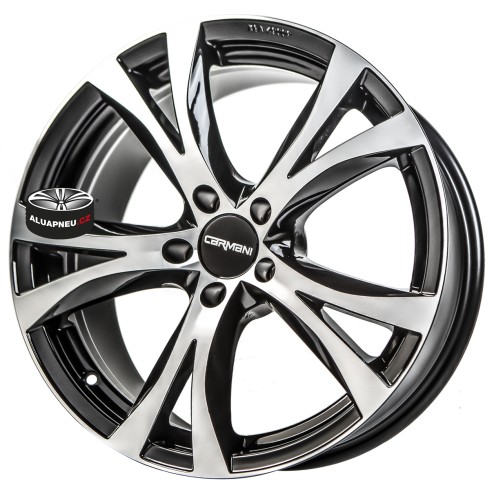 Alu kola CARMANI 9 COMPLETE FPBK 5x108 15"