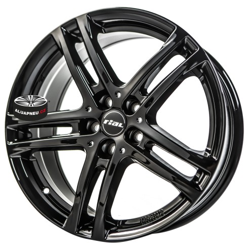 Alu kola Rial Bavaro Black 5x108 17"
