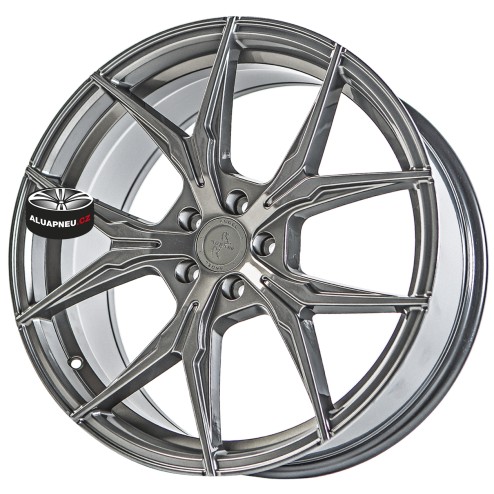 Alu kola KESKIN model KT19 ANGEL GREY 5x112 19"