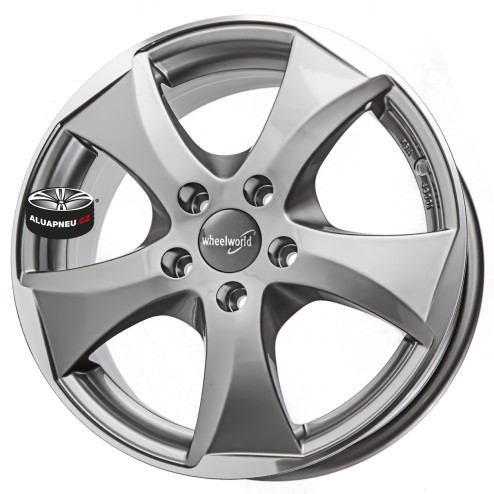 Alu kola WHEELWORLD model WH22 GREY 5x108 16"