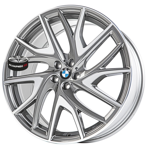 Alu kola ORIGINÁLNÍ ALU KOLA BMW STYLING 487 OBUTÉ CONTINENTAL 5x112 19"