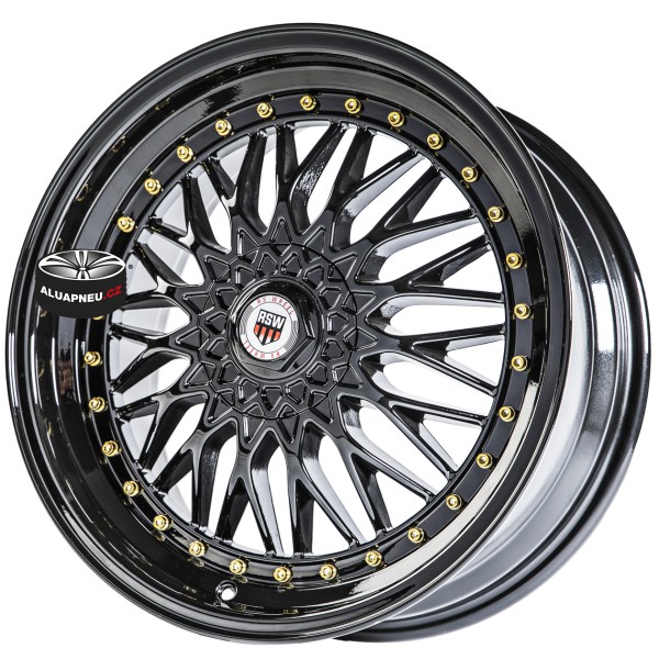 Alu kola RSW RACING 879 BLACK 5x100 17"