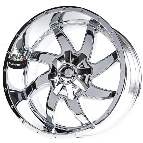 Alu kola SAVAGE SA02 CHROME 6x135 20"