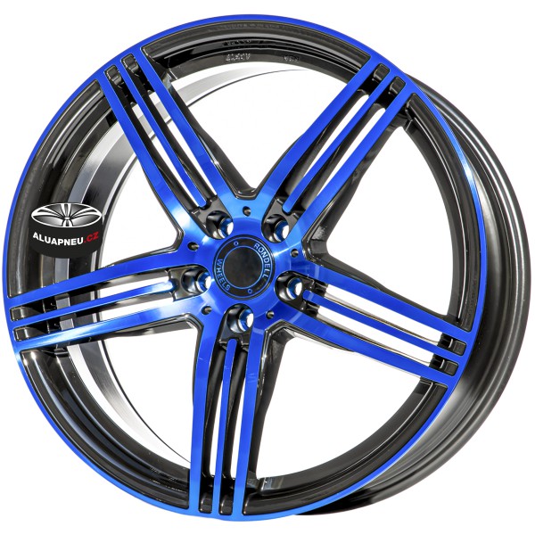 Alu kola SPEEDS MOTORSPORT B61 BLUE 5x114.3 19"