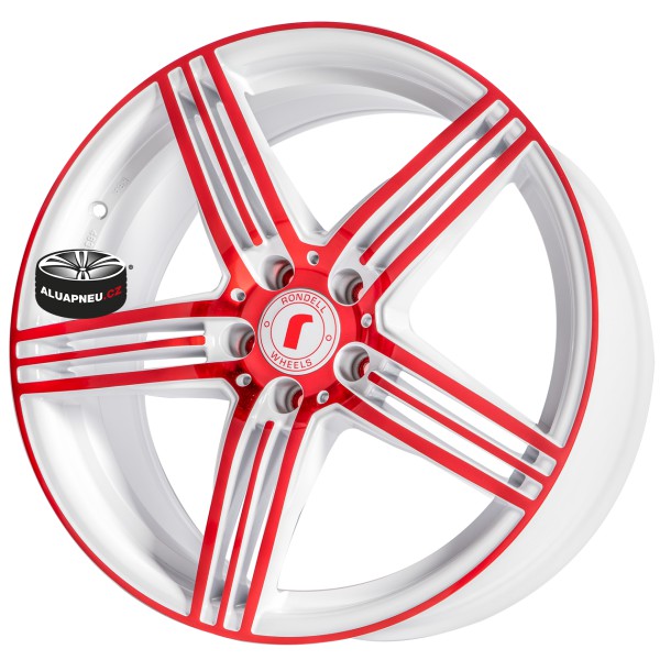 Alu kola SPEEDS MOTORSPORT B61 RED 5x112 19"