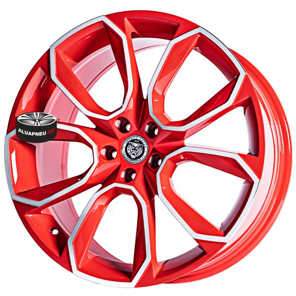 Alu kola YAKUZA JAPAN model KENZOU RED 5x100 17"