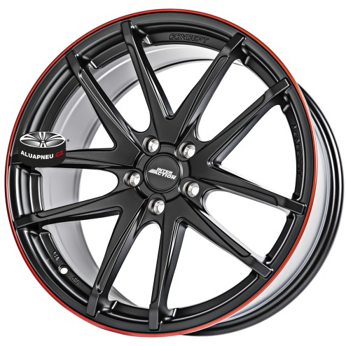 Alu kola INTER ACTION model RED HOT 5x112 18"