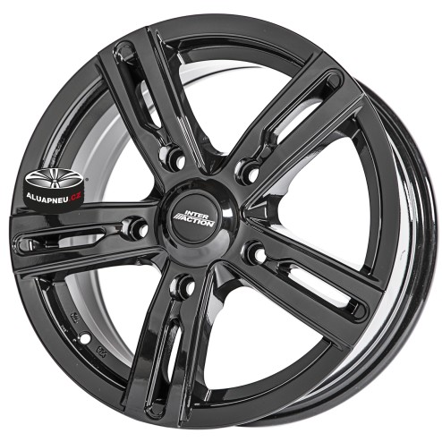 Alu kola INTER ACTION model KARGIN BLACK MATT 5x120 18"