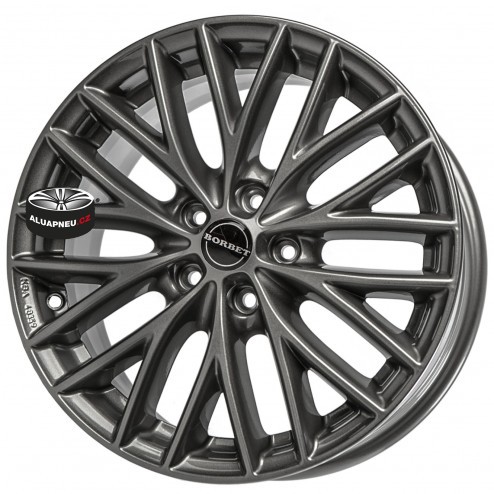 Alu kola BORBET model BS5 GREY 5x114.3 17"