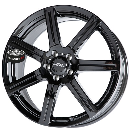 Alu kola INTER ACTION model SIRIUS BLACK 5x114.3 15"