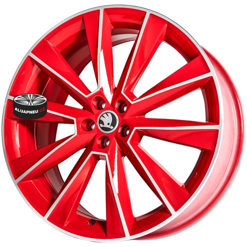 Alu kola Originální alu kola Škoda Savio Red 5x100 17"