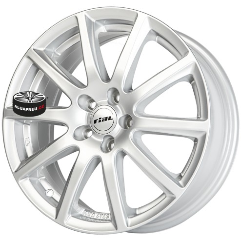 Alu kola RIAL MILANO SILVER 5x112 17"