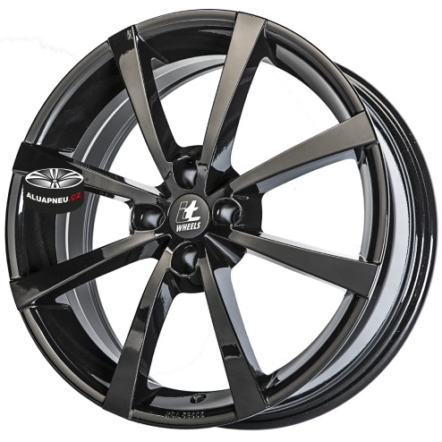 Alu kola IT WHEELS model ALISIA BLACK 4x108 17"