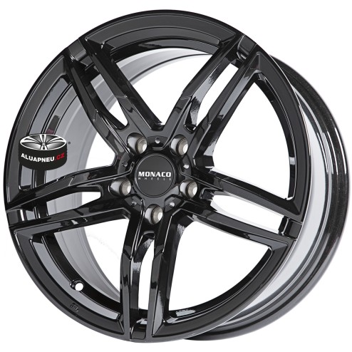 Alu kola MONACO model GP1 BLACK 5x120 19"