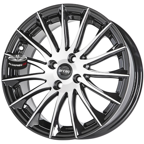Alu kola REPLICA model 0810 FPBK 4x100 14"