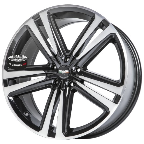Alu kola REPLICA model 0833 FPBK 5x112 18"