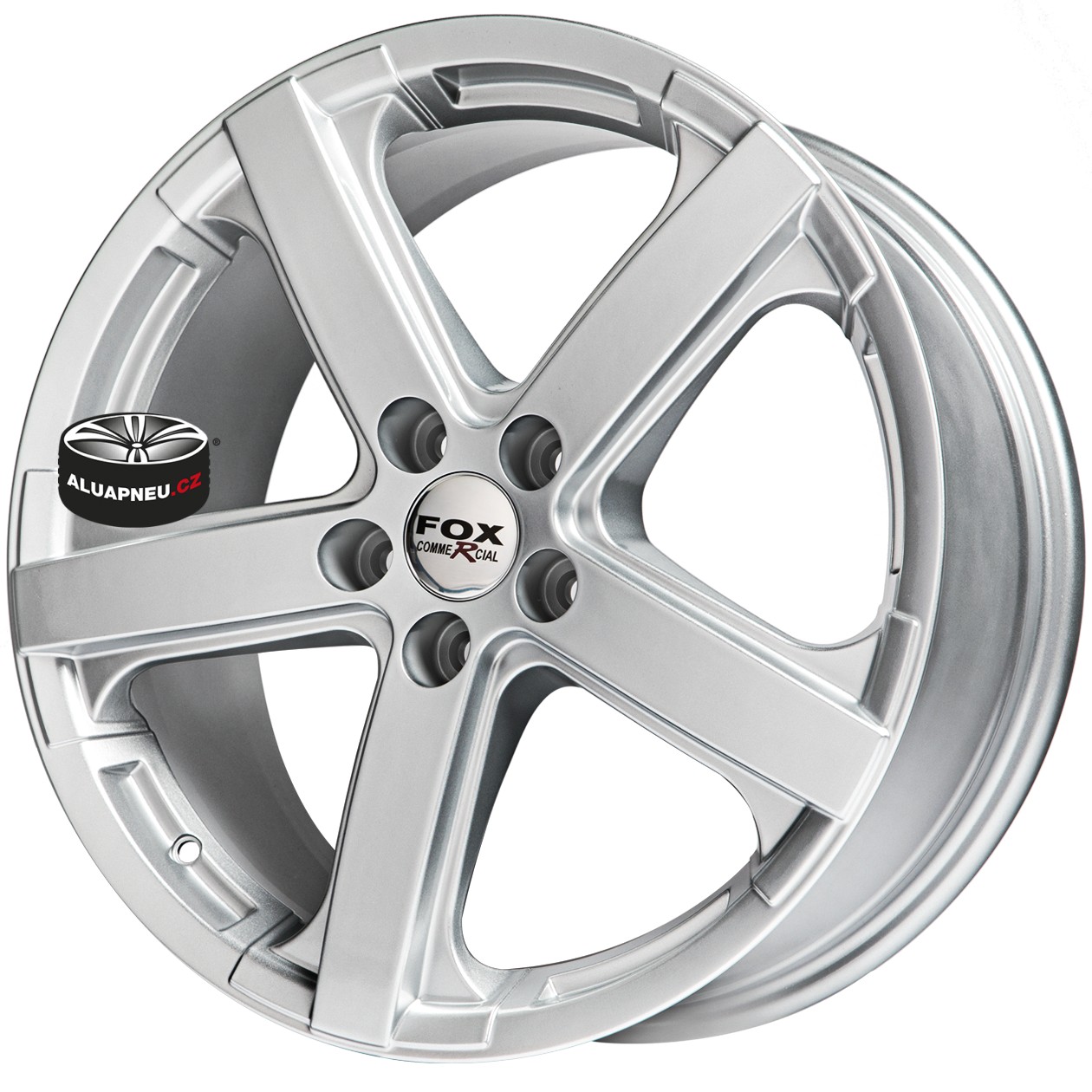 Alu kola FOX model VIPER VAN SILVER 5x118 18"