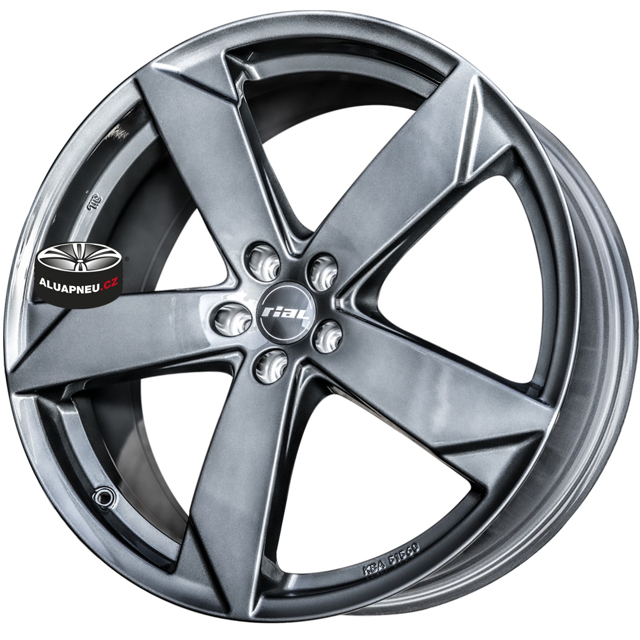 Alu kola RIAL model KODIAK GREY 5x112 16"