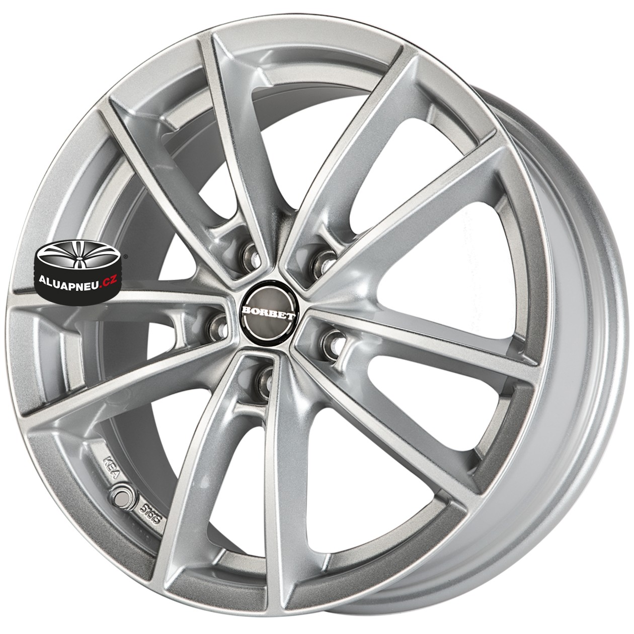 Alu kola BORBET model W SILVER 5x114.3 15"