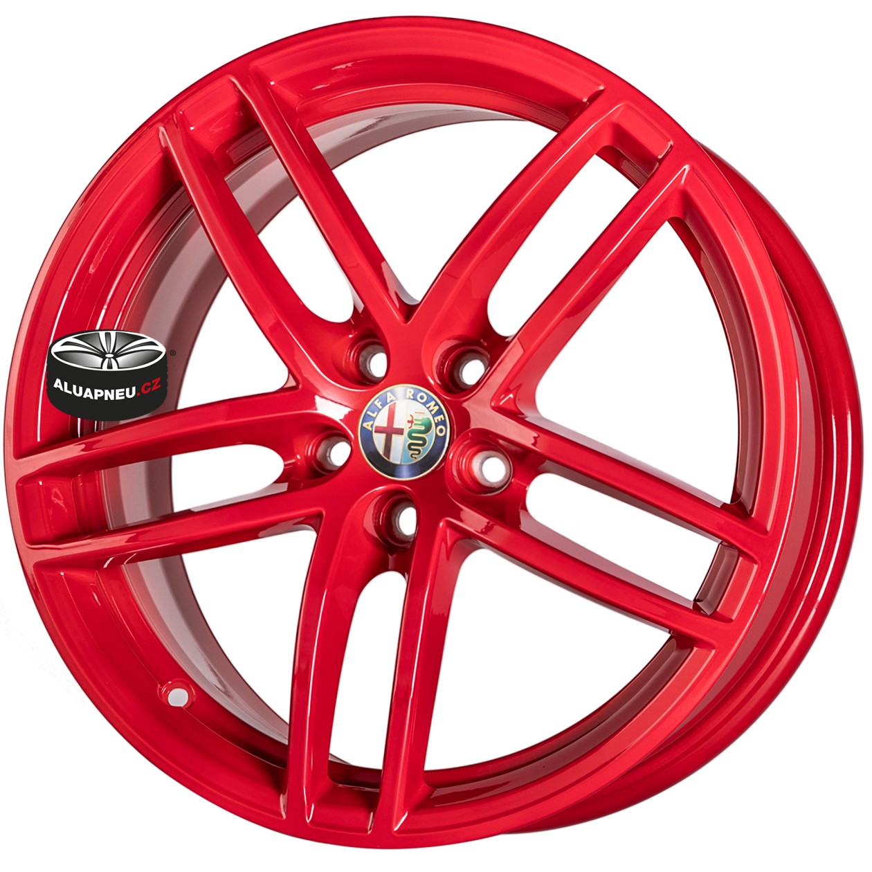 Alu kola Originální alu kola Alfa Romeo 0012 red 5x110 16"