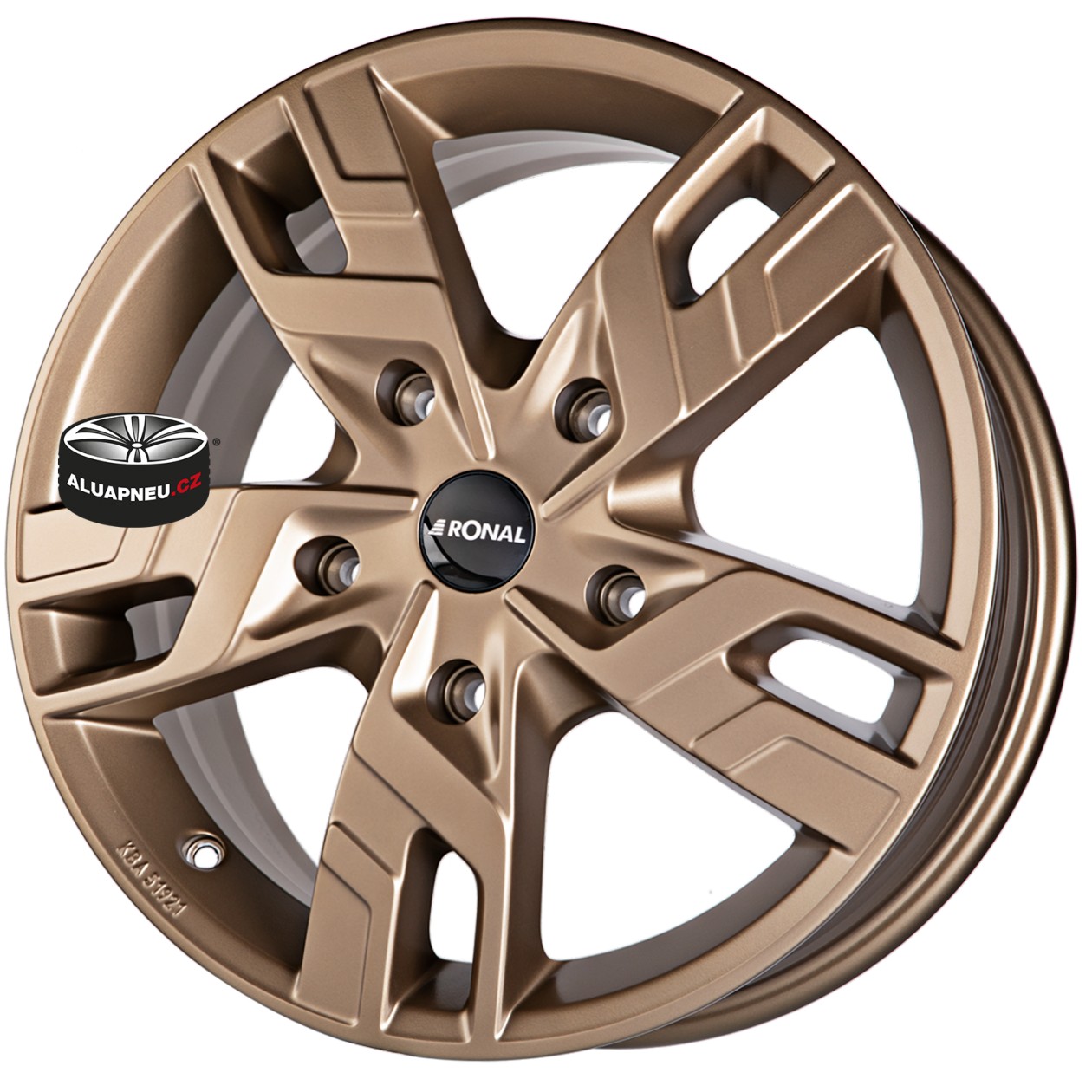 Alu kola Ronal model R64 bronze 5x160 17"